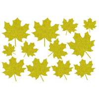 Декор з рідких шпалер Листя  5