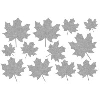 Декор з рідких шпалер Листя  6