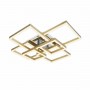 Люстра світлодіодна акрілова Sirius DK5845/6 GOLD+CR (RGB) 256W+10W