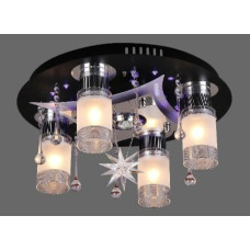 Люстра світлодіодна космос Sirius B 0865/4+1 на 5 лампочок