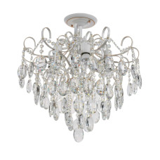 Люстра кришталева Sirius 96013/6-500 (WH+GOLD PN)