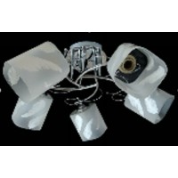 Люстра Sirius Ю 6763B/5 CR на 5 плафонів