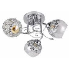 Люстра декоративна Sirius Ю 9162/3 CR на 3 плафони