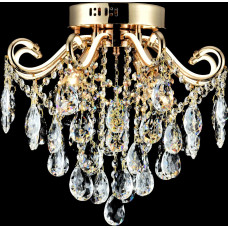 Люстра кришталева Sirius XE 4068/4-450 на 4 лампочки з Led підсвіткою