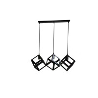 Люстра підвісна в стилі лофт Sirius TY-5204-3 BK