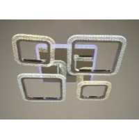 Люстра світлодіодна акрілова Sirius B VH0046/2+2 (92W+13W RGB)
