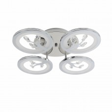 Люстра світлодіодна акрилова Sirius B YH238/4 88W+12W