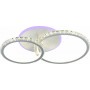 Люстра світлодіодна акрілова Sirius DK5864/2 WH (RGB) 116W+6.5W