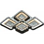 Люстра світлодіодна акрілова Sirius C7050/5C WH+BK (334W)