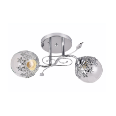 Люстра декоративна Sirius Ю 9162/2 CR на 2 плафони
