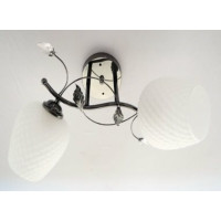 Люстра стельова Sirius Ю 9654/2 на 2 плафона