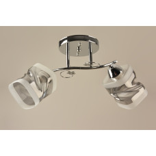 Люстра декоративна Sirius Л 4628/2С (на 2 плафони)