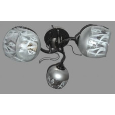 Люстра стельова Sirius Ю 9534/3 на 3 плафона