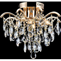 Люстра кришталева Sirius XE 4070/4-500 FGD на 4 лампочки з Led підсвіткою