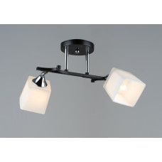 Люстра B N5488/2 BK+CH на 2 плафони