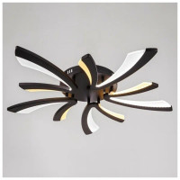 Люстра світлодіодна акрилова Sirius 6042-9 BK 92W