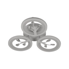 Люстра світлодіодна акрилова Sirius 6171-3 WT 36W