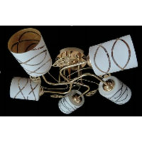 Люстра Sirius Ю 6764А/5 FG на 5 плафони