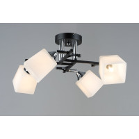 Люстра B N5488/4 BK+CH на 4 плафона