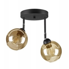 Люстра декоративна Sirius S4918-2 BK+SM з поворотнім механізмом