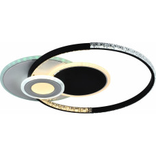 Люстра світлодіодна акрілова Sirius C7117/550 WH+BK (RGB) 96W+8W