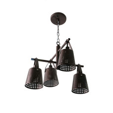 Люстра Sirius Д ТС1823-4 в стилі лофт на 4 плафони