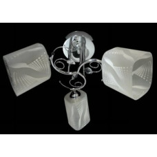 Люстра стельова Sirius Ю 9621В/3 на 3 плафони