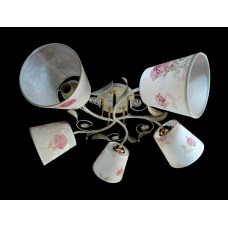 Люстра стельова Sirius Ю 7352/5 на 5 плафонів