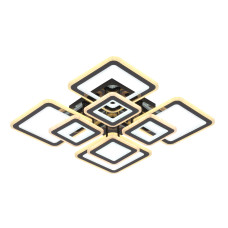 Люстра світлодіодна акрилова Sirius N 6604D-4+4 BK