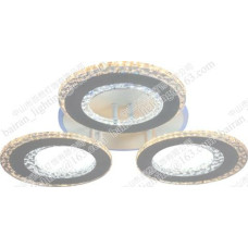 Люстра світлодіодна акрілова Sirius LI8423/3 WH (RGB) 114W+7W