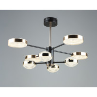 Люстра світлодіодна акрилова Sirius B YH871/4+4 COFFEE+GD