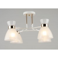 Люстра декоративна Sirius B N5691/4 WT+FGD на 4 плафони