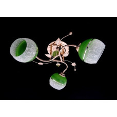 Люстра стельова Sirius Ю 9392А/3 на 3 плафона