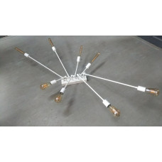 Люстра металева виробництво Sirius PR 1062/8 (білий)