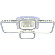 Люстра світлодіодна акрілова Sirius DK5858/4 WH (RGB) 200W+8W