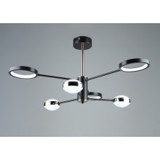 Люстра світлодіодна акрилова Sirius B YH872/3+3 COFFEE+GD