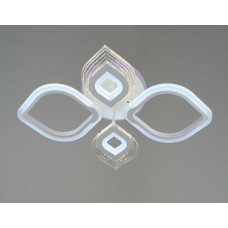 Люстра світлодіодна акрілова Sirius B YH389/2+2 (96W+12W)