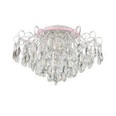Люстра кришталева Sirius XE4024/7-600 WH+SILVER (PN+RGB)