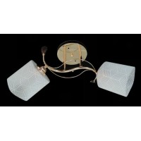 Люстра стельова Sirius Ю 613А/2 на 2 плафони