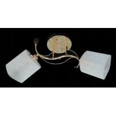 Люстра стельова Sirius Ю 613А/2 на 2 плафони