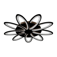 Люстра світлодіодна акрилова Sirius 6237-9 BK 156W