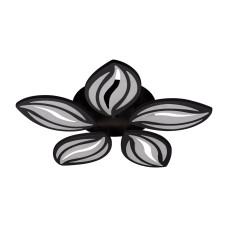 Люстра світлодіодна акрилова Sirius 6044-5 BK 52W