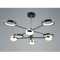 Люстра світлодіодна акрилова Sirius B YH872/4+4 COFFEE+GD