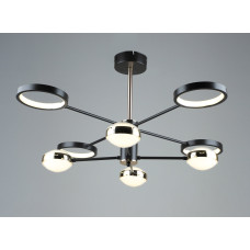 Люстра світлодіодна акрилова Sirius B YH872/4+4 COFFEE+GD