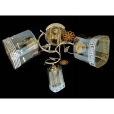 Люстра стельова Sirius Ю 9732А/3 на 3 плафона