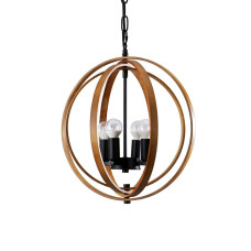 Люстра підвісна в стилі лофт Sirius YG 18417-4P на 4 лампочки