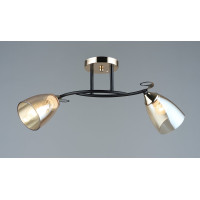 Люстра B A4088/2 BK+FGD на 2 плафони