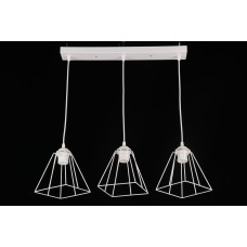 Люстра в стилі лофт Sirius C1157-3 WT+WT