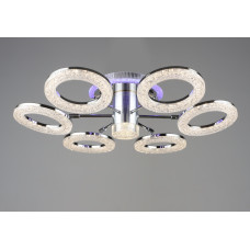 Люстра світлодіодна акрилова Sirius B YH1004/6 CH 76W