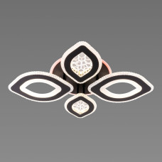 Люстра світлодіодна акрилова Sirius B S2353/2+2 BK 76W